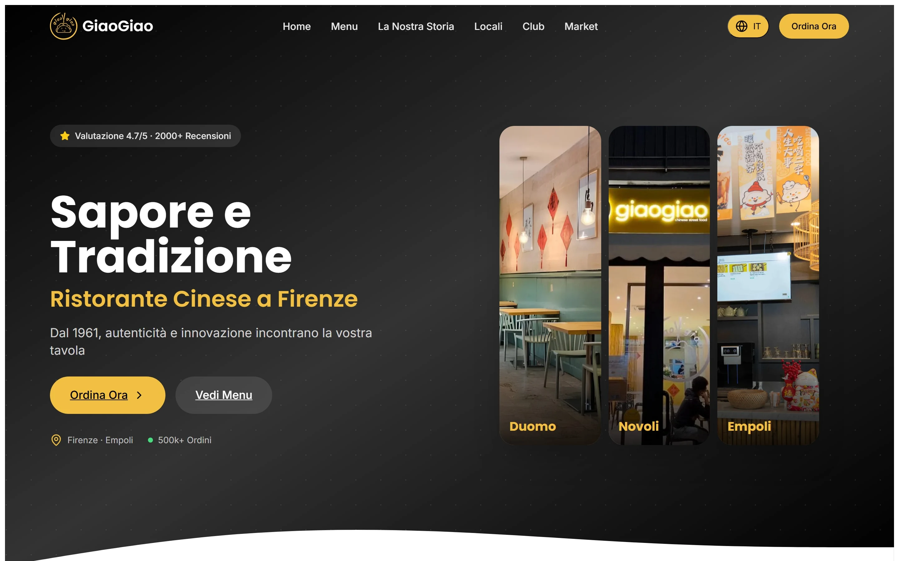 GiaoGiao: la home su computer